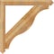 Ekena Millwork Funston Arts & Crafts Rough Sawn Bracket, Western Red Cedar, 4"W x 42"D x 42"H BKT04X42X42FST03RWR - alternate 4